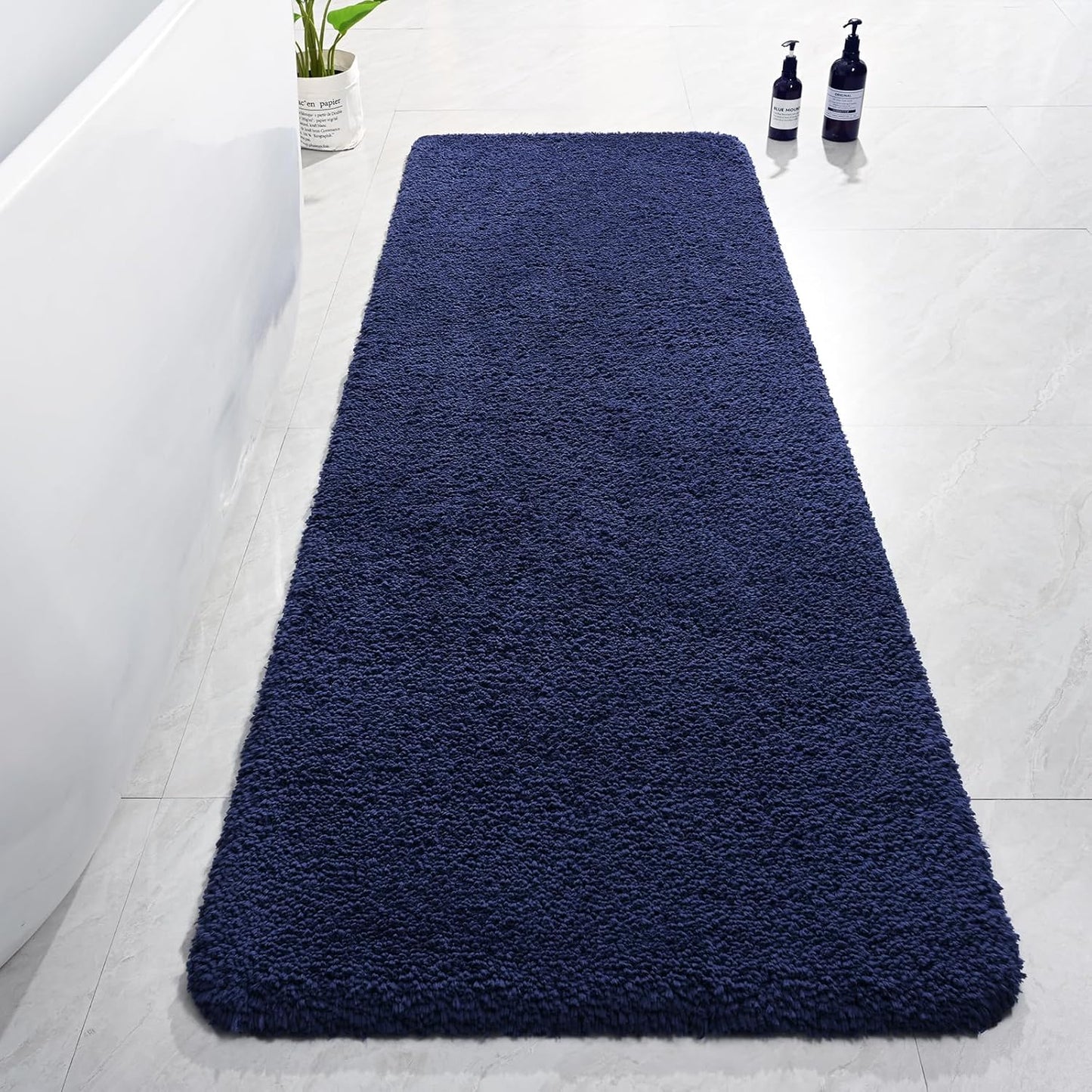 AROGAN Luxury Long Bathroom Runner Rug for Soft Comfort