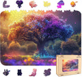 Wooden Puzzles for Adults 500 Piece - Tree of Life Jigsaw Puzzle