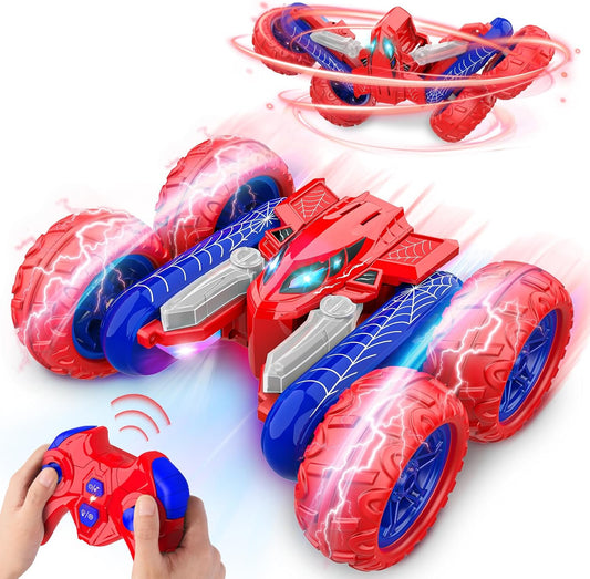 Rechargeable Double Sided RC Car - 360 Flip Stunts!