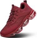 Womens Air Cushion Breathable Mesh Running Sneakers - Comfortable