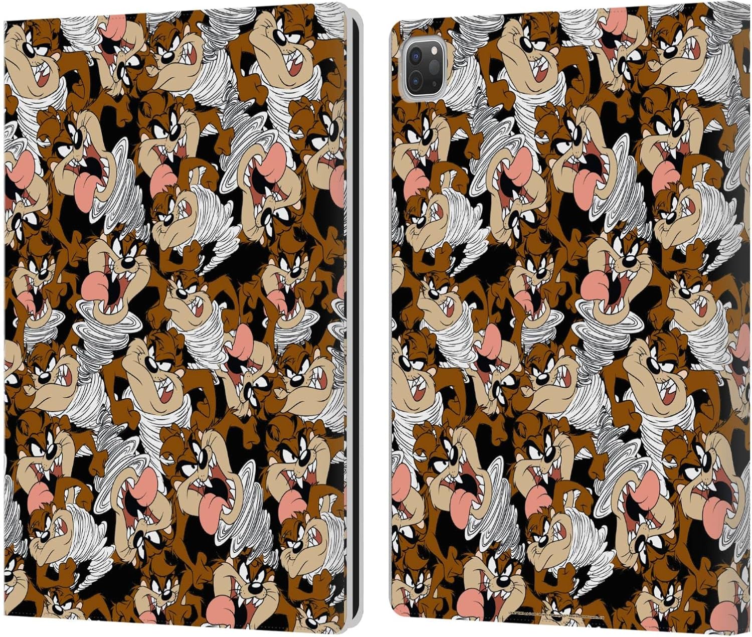 Looney Tunes Tasmanian Devil Leather Wallet Case for iPad Pro
