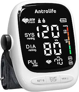 Blood Pressure Monitor - Automatic Upper Arm Machine with Display