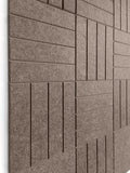 Contemporary Cork Board Alternative Felt Tiles for Home and Office