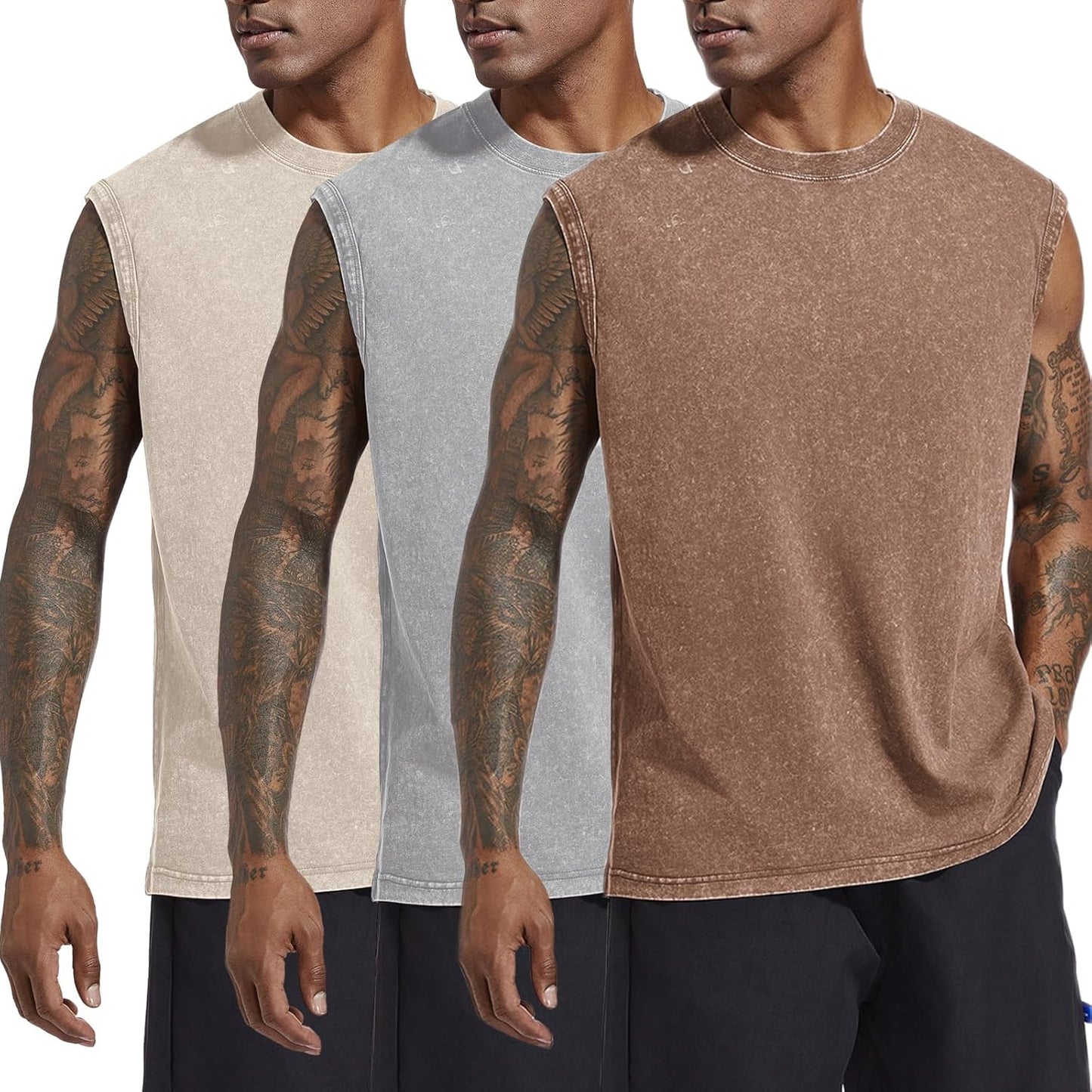 Mens Cotton Workout Gym Tank Top for Stylish Training Sessions