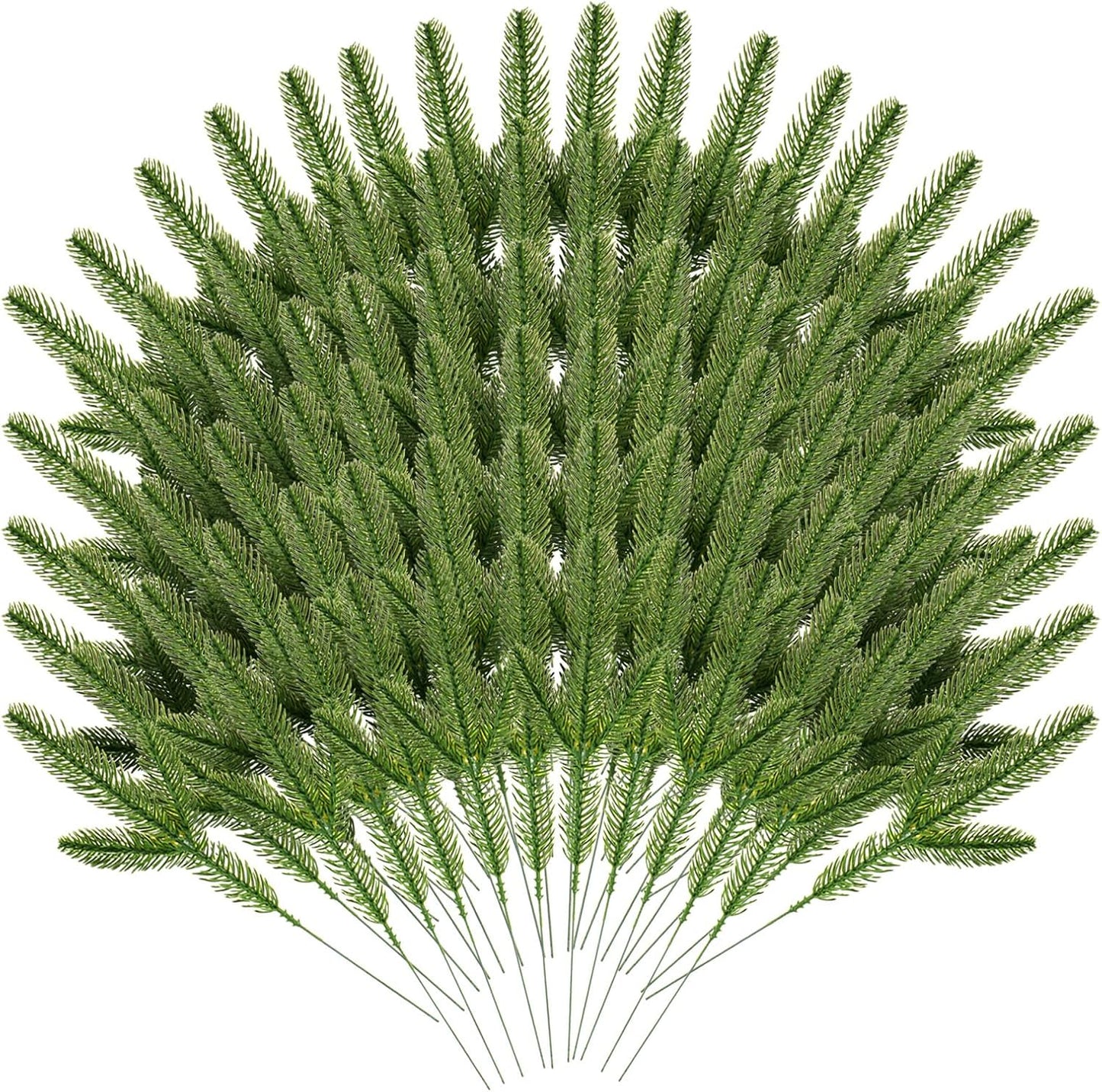 200 Pcs Christmas Pine Branches - Craft & Decor Essentials