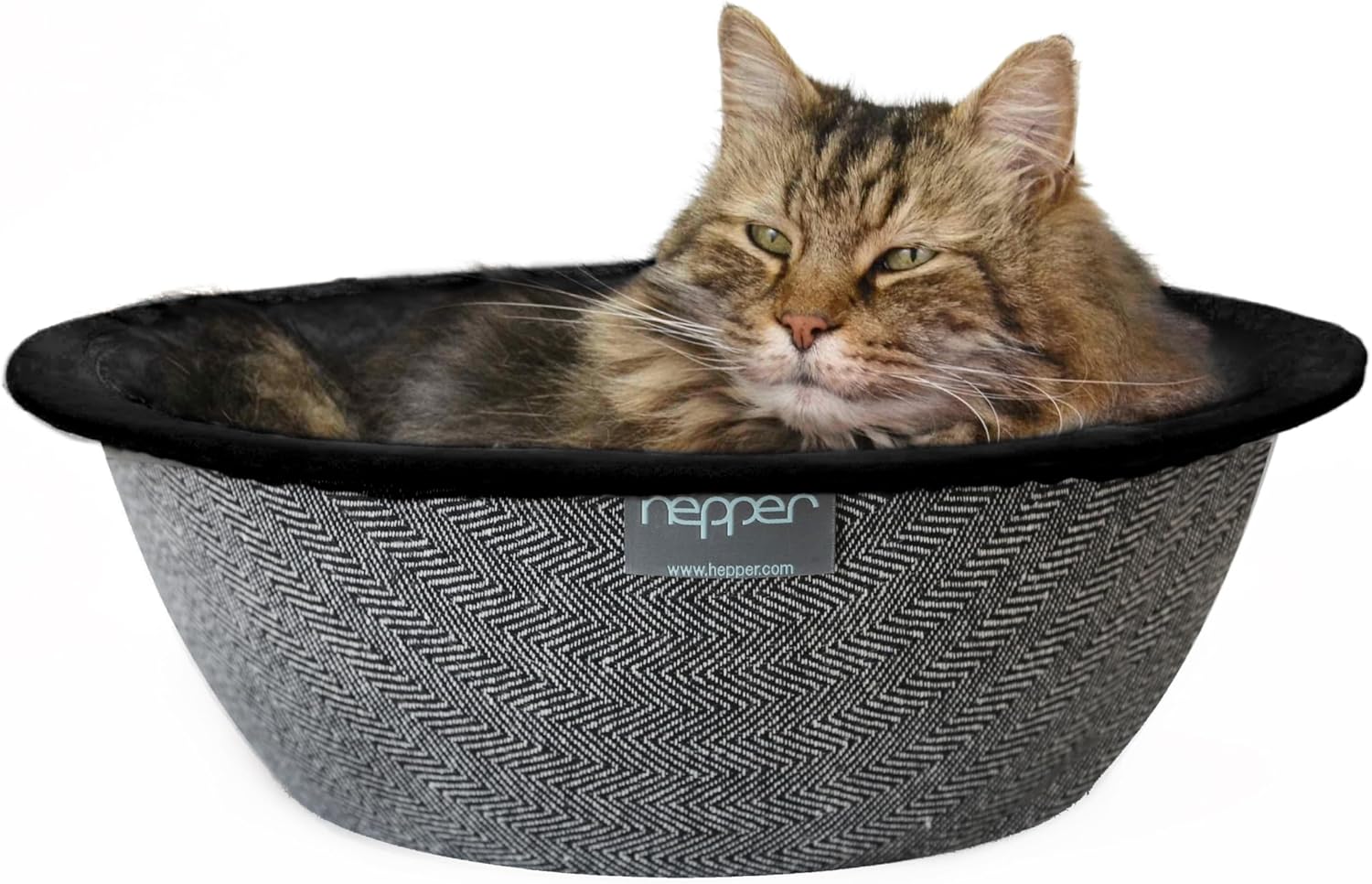 Hepper Cat Nest - Cozy Comfy Calming Cat Bed for Indoor Cats