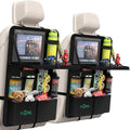 Car Backseat Organizer with Tablet Holder and Foldable Tray - Travel