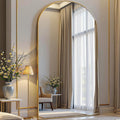 Arched Floor Mirror - 76in x 34in Full Length Mirror for Home