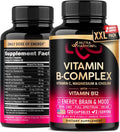 Vitamin B Complex for Men & Women - Daily Energy & Brain Support