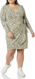 Long Sleeve Classic Wrap Dress - Versatile Everyday Fit