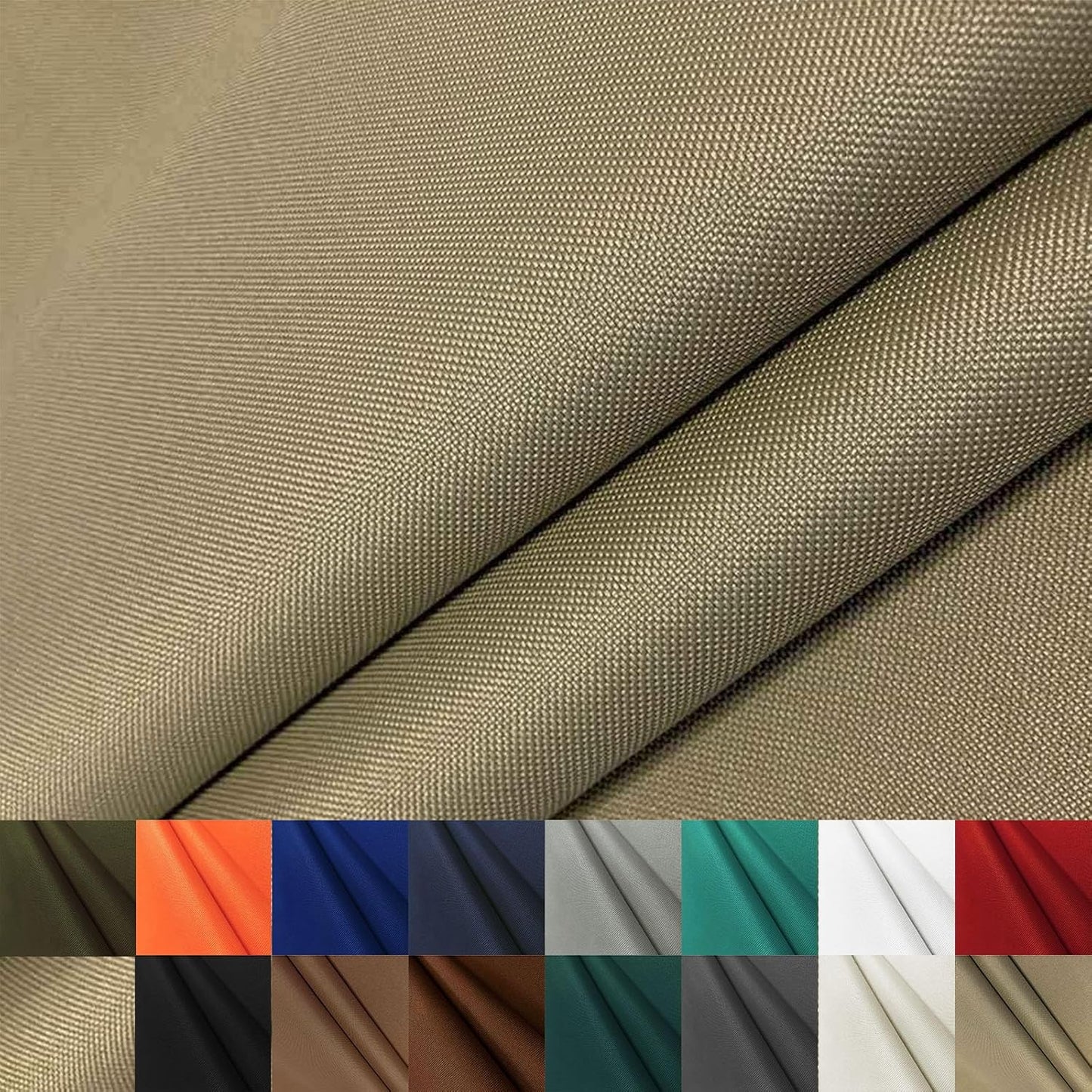 Waterproof Fabric by The Yard 600d Cordura Canvas for DIY Projects