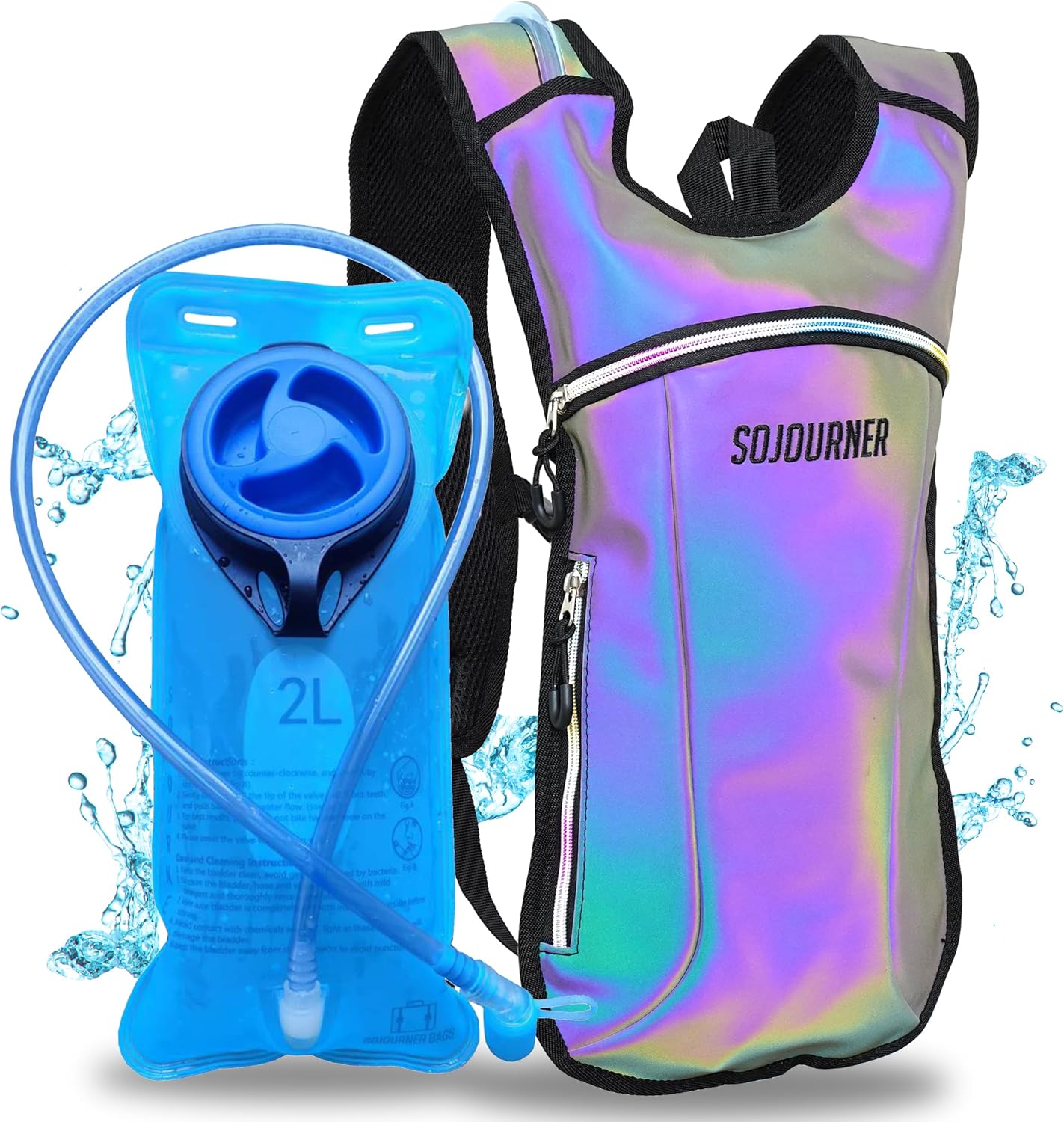 Sojourner Rave Hydration Pack - Ultimate Water Backpack for Fun
