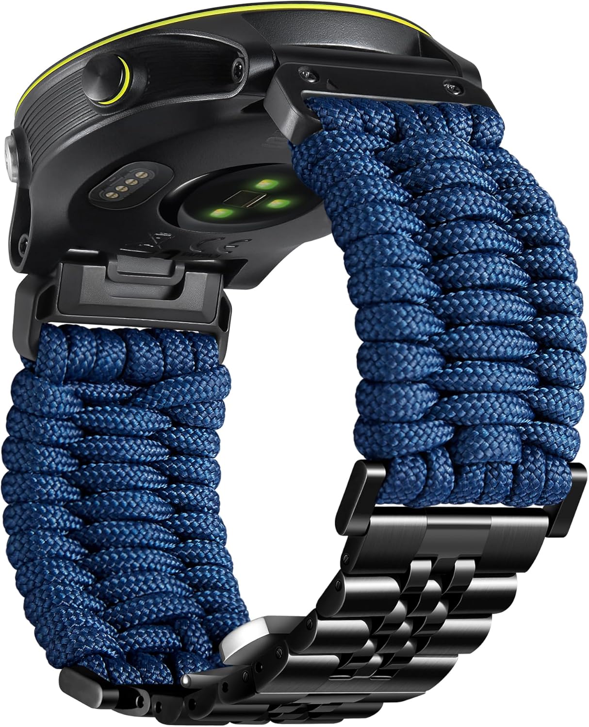 BINLUN Compatible Garmin Watch Band 22mm 26mm Paracord Strap