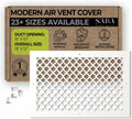 SABA Home Decor Air Vent Cover Grille 10 x 16 - Decorative White Vent
