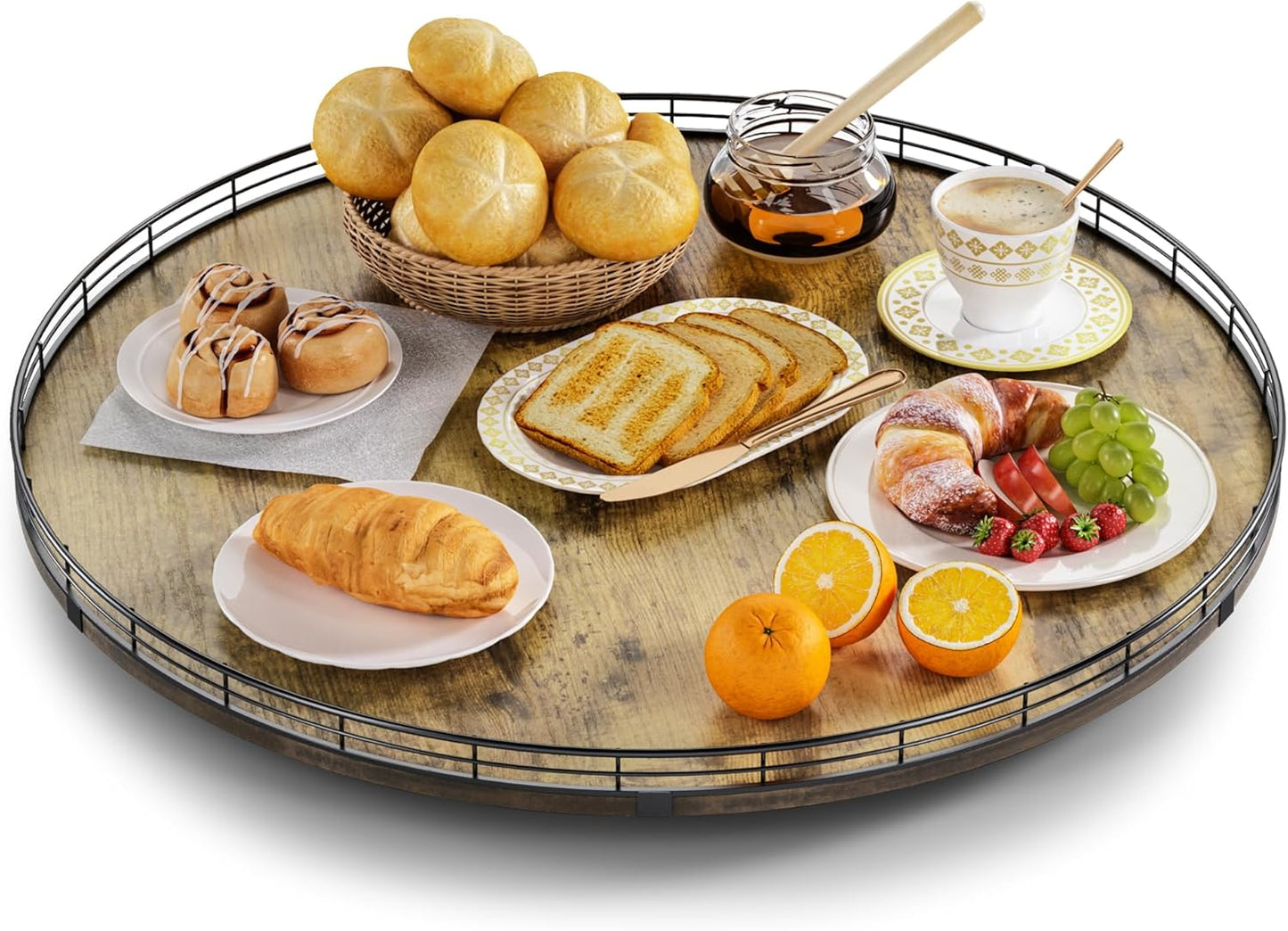 Lazy Susan Turntable Organizer for Kitchen and Dining Needs
