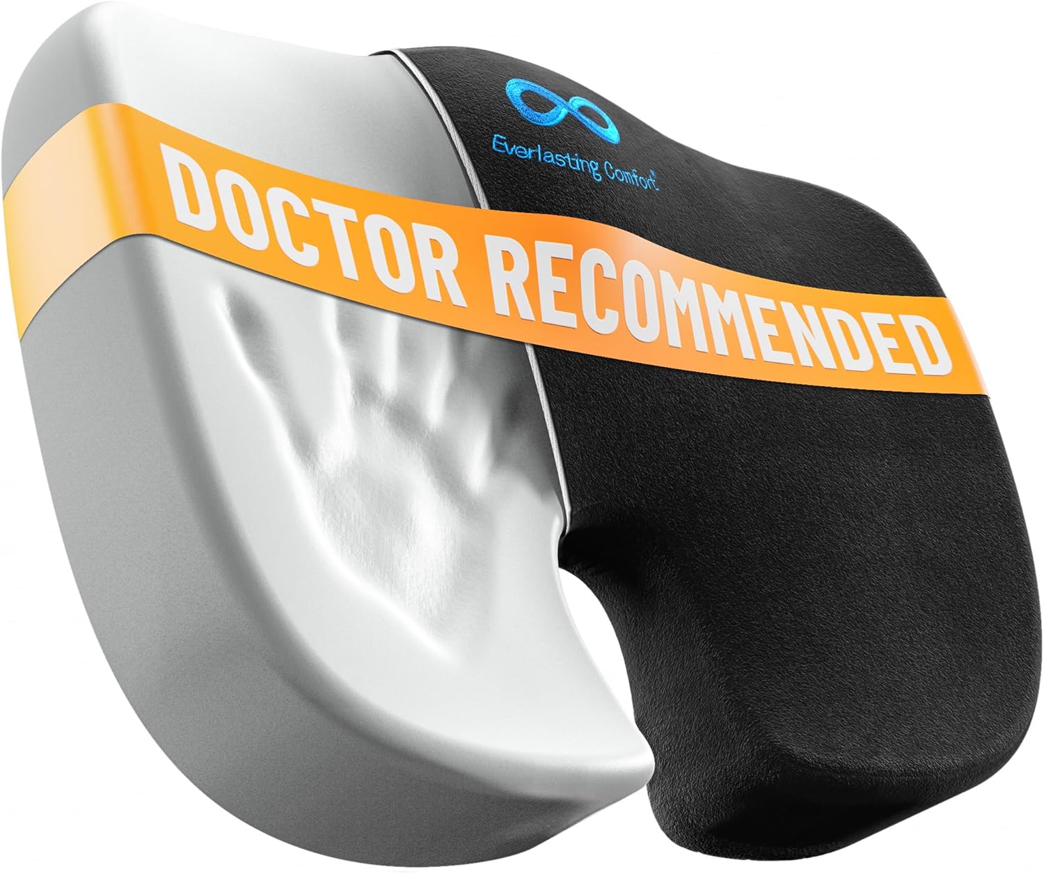 Everlasting Comfort Memory Foam Seat Cushion for Pain Relief