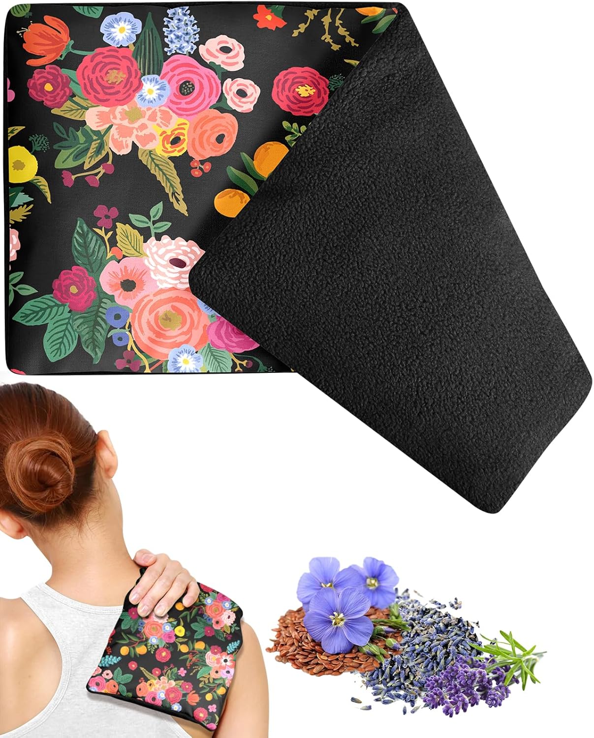 Lavender Flaxseed Heating Pad - Chronic Pain Relief