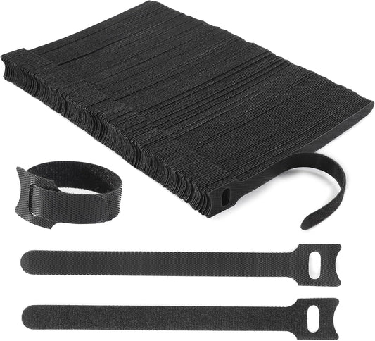 210 Reusable Cable Ties - Adjustable Cord Straps - Organize with Ease!