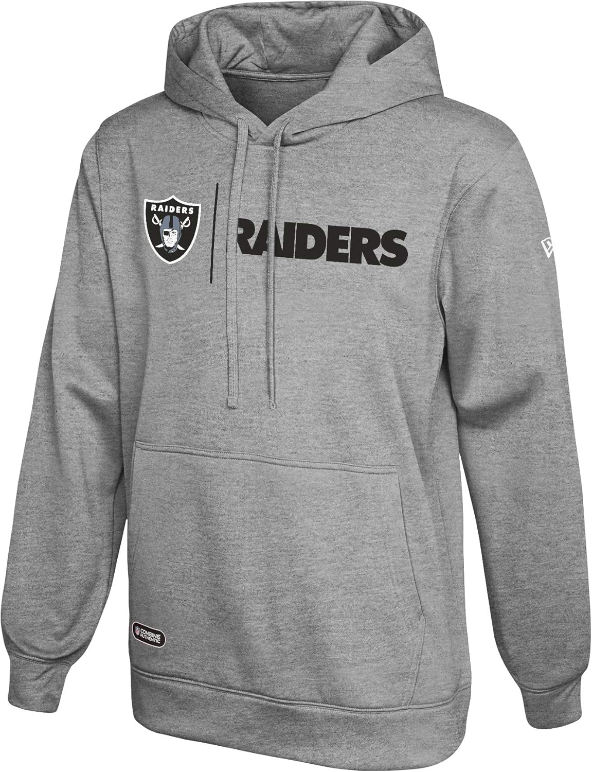 NFL Men's Cool Grey Gametime Pullover Hoodie for Comfort