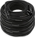 Balanced XLR Cable Male to Right Angle Female - 200 ft Pro Audio