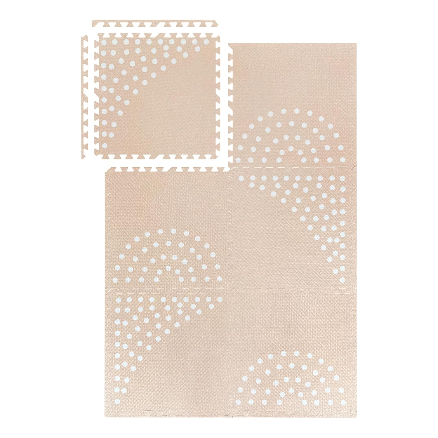 Soft Non-Toxic EVA Foam Play Mat Set for Safe Play Areas