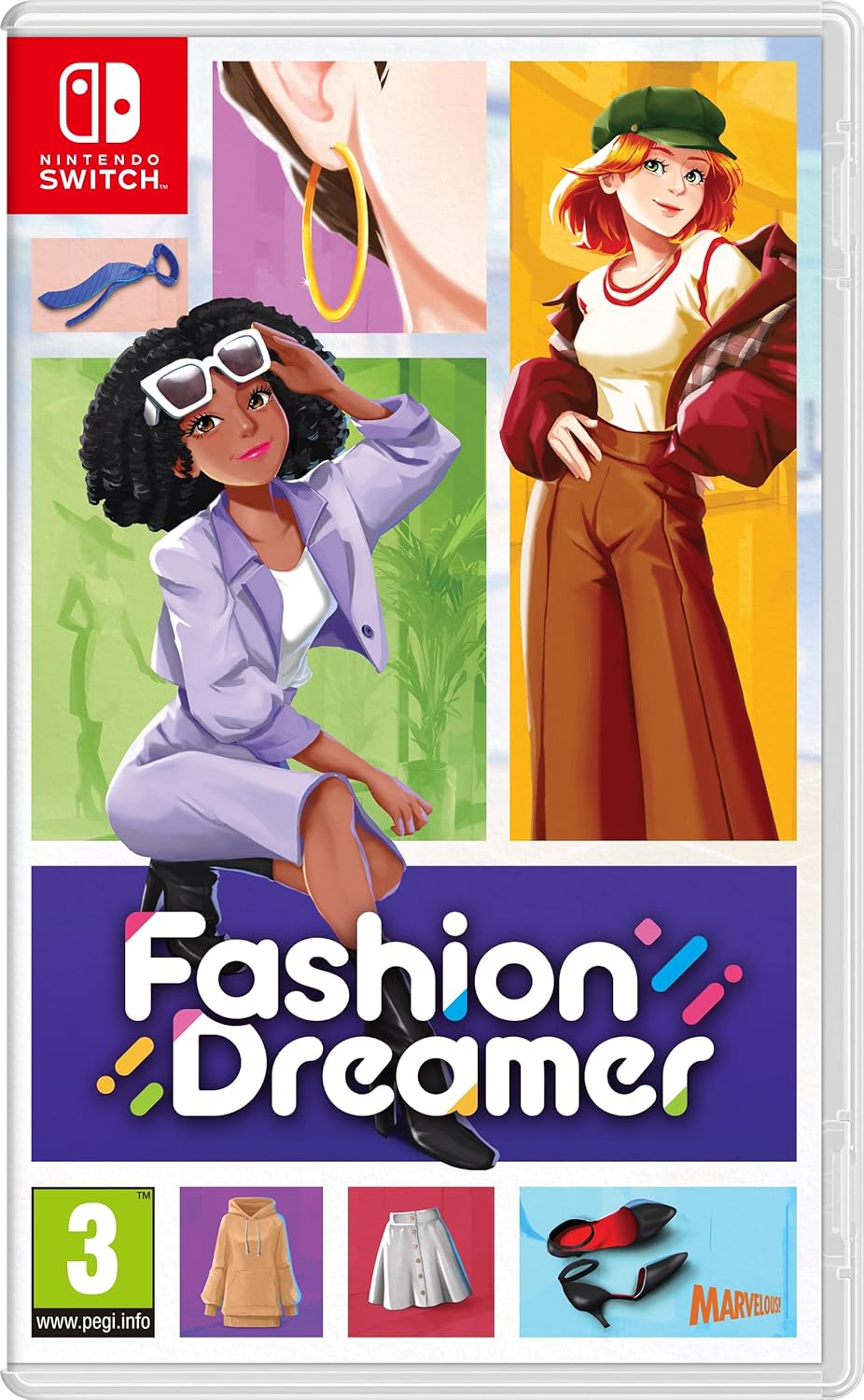 Marvelous Fashion Dreamer Nintendo Switch Game for Creative Play