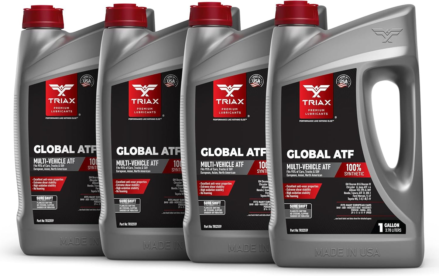 TRIAX Global ATF Full Synthetic Fluid for Most Vehicles