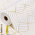 Shelf Liners for Kitchen Cabinets 17.5in x 20FT - Non-Slip Gold