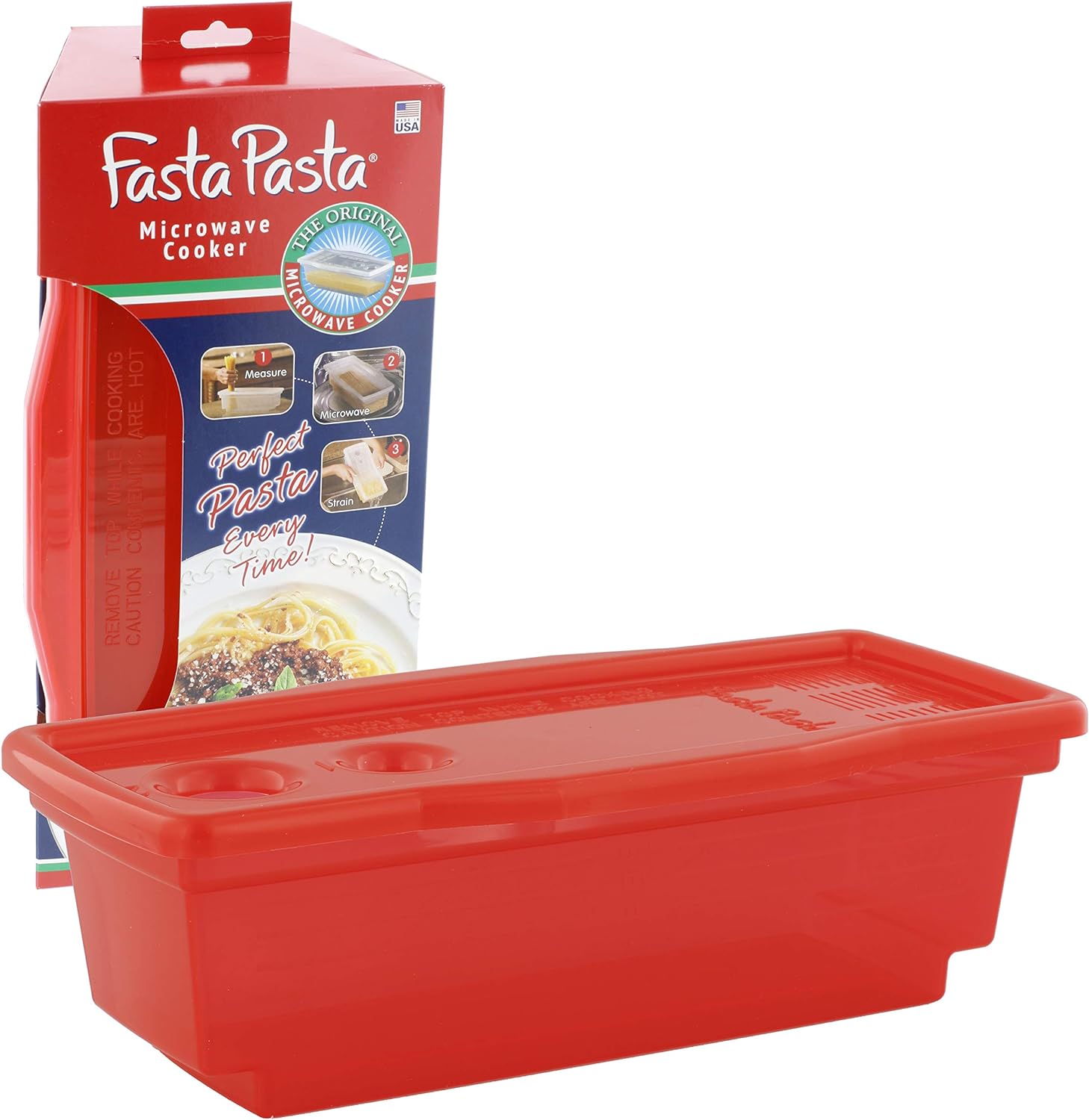 Quickly Cook Al Dente Pasta 4 Servings - No Mess - Fasta Pasta