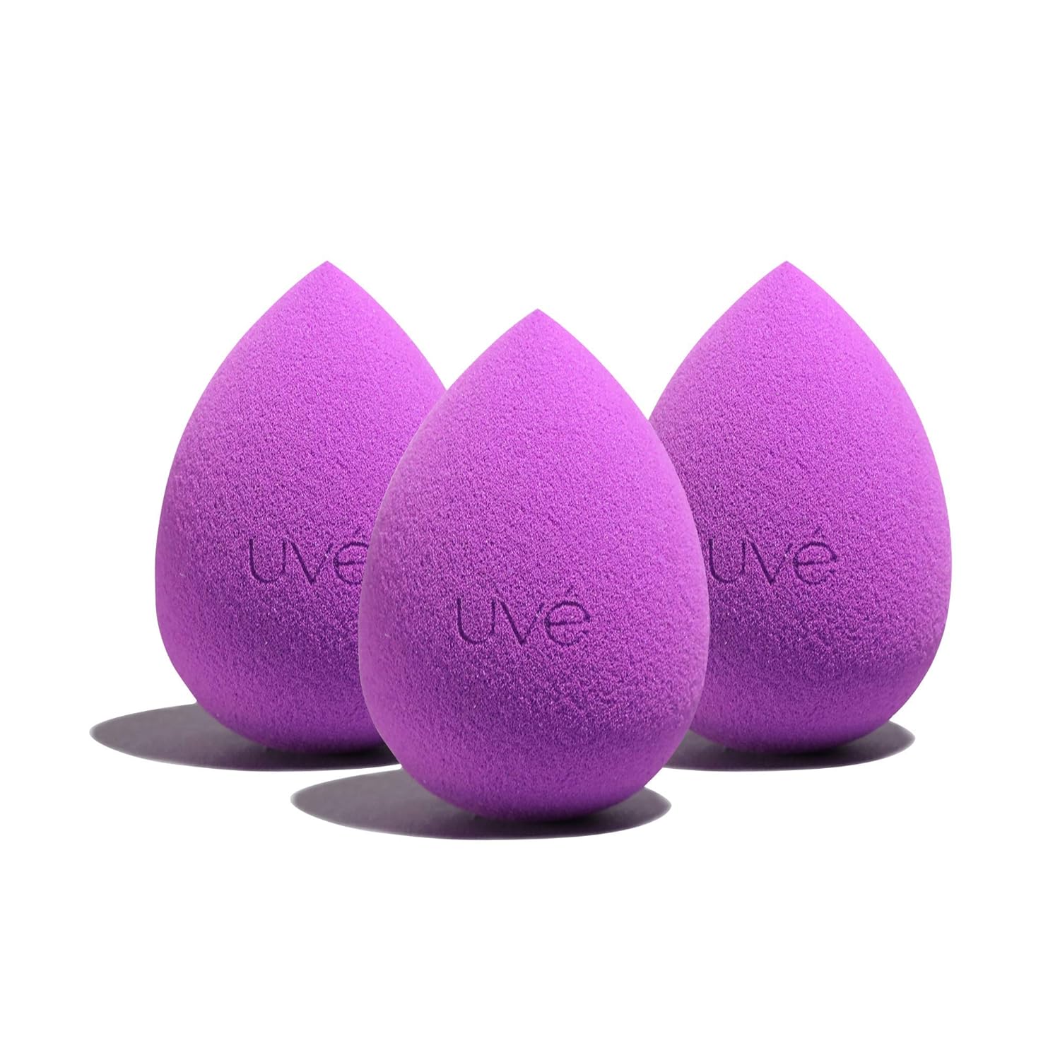 Violet Beauty Sponge Trio - Full Coverage Cruelty-Free Blending