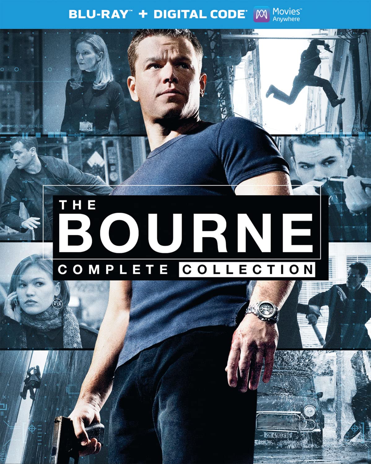 The Bourne Complete Collection - Blu-ray + Digital for Action Fans
