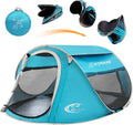 Easy Pop Up Tent 2-4 Person Waterproof - Instant Pop-Up Shelter