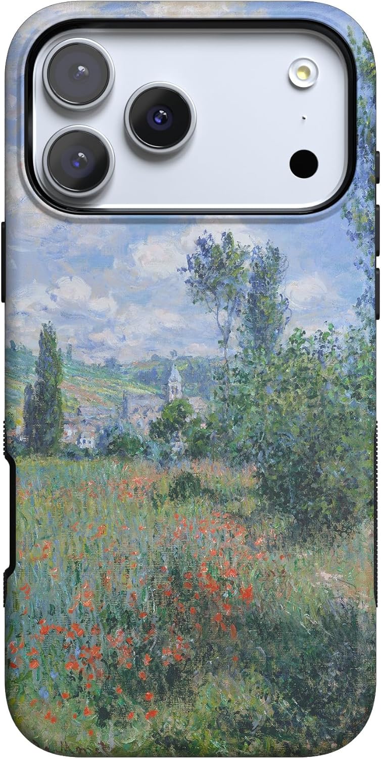 Casely iPhone 17 Pro Case - Monet's View with Bold Protection