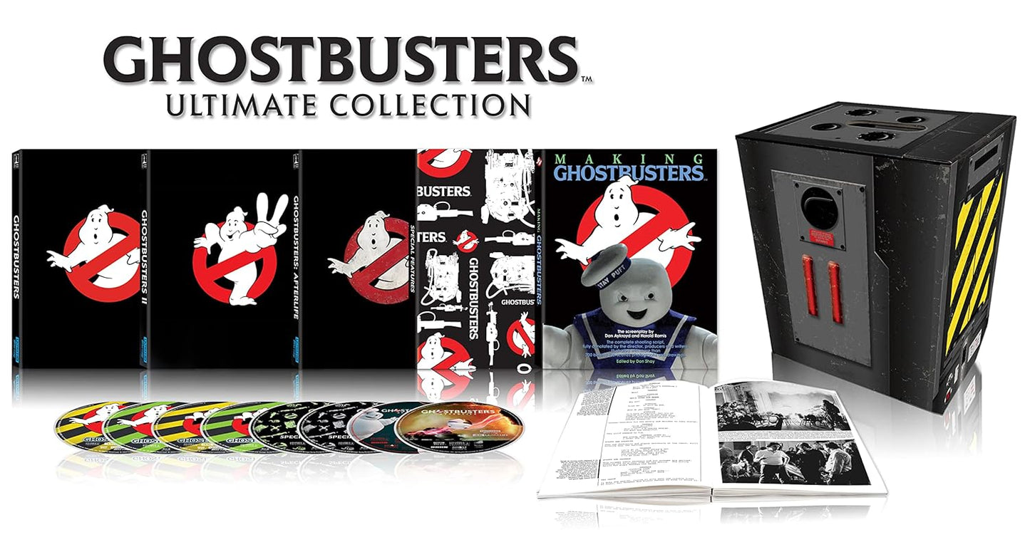 Ghostbusters 4K UHD Set - Classic Movies for Fans of All Ages