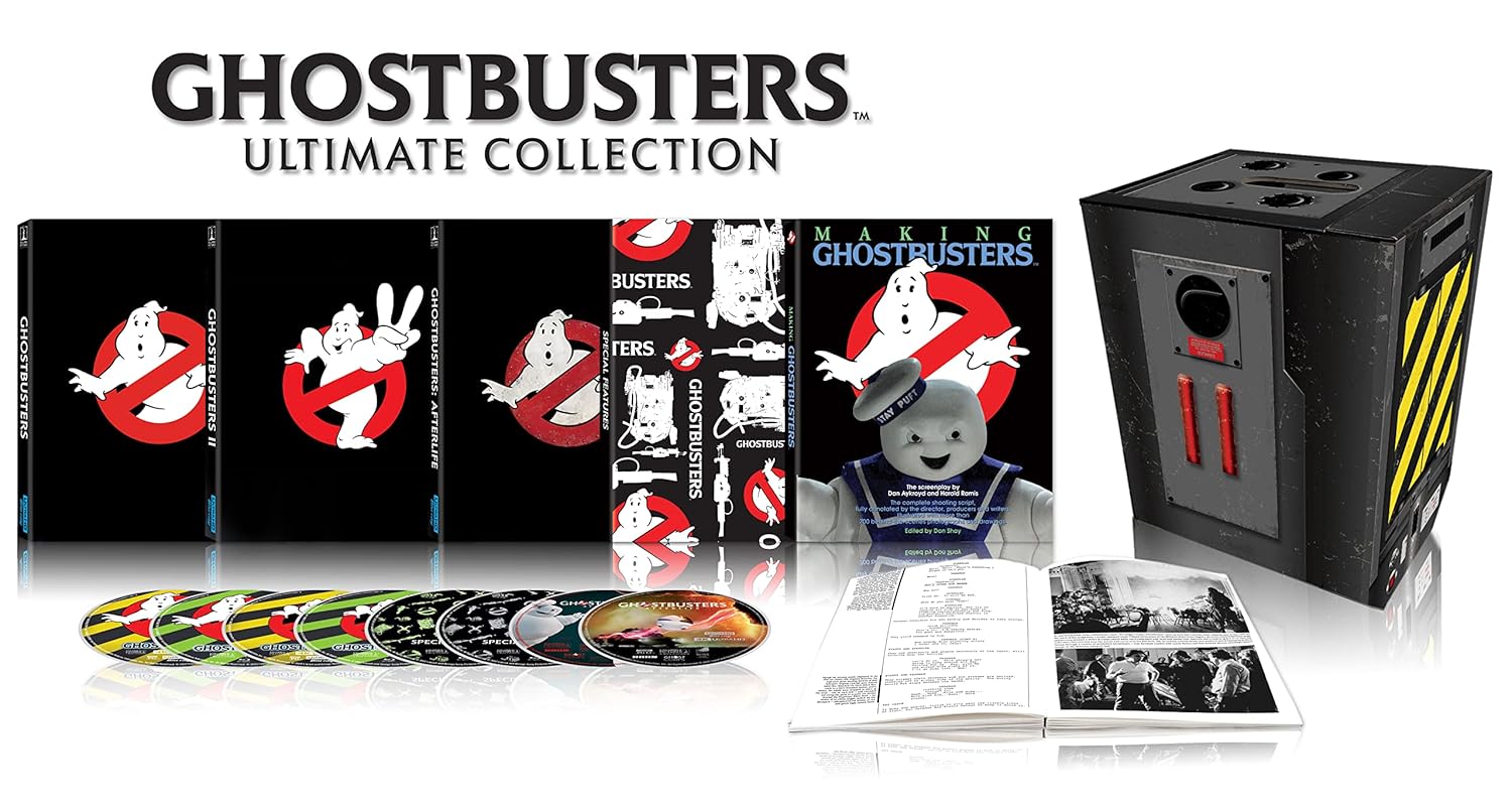 Ghostbusters 4K UHD Set - Classic Movies for Fans of All Ages