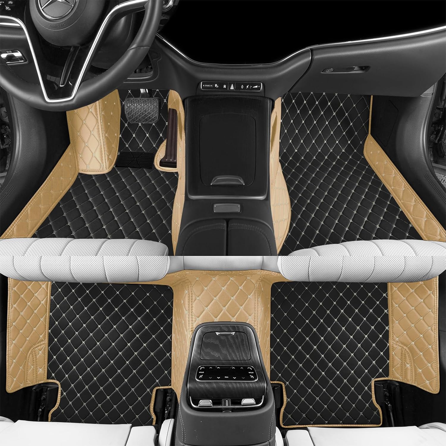 Customizable All-Weather Car Floor Mats for 99% Vehicle Models