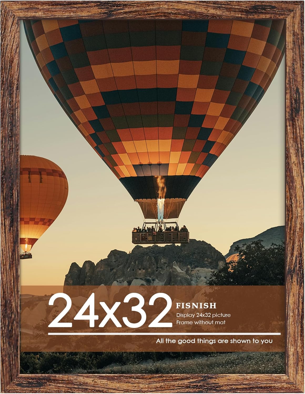 24x32 Poster Frame for Horizontal or Vertical Wall Mounting