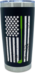 Lifecraft Stainless Steel Golf Tumbler - Unique Gift Set!