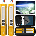 Rechargeable Flashlight High Lumens - Yellow Gold Pocket Magnetic