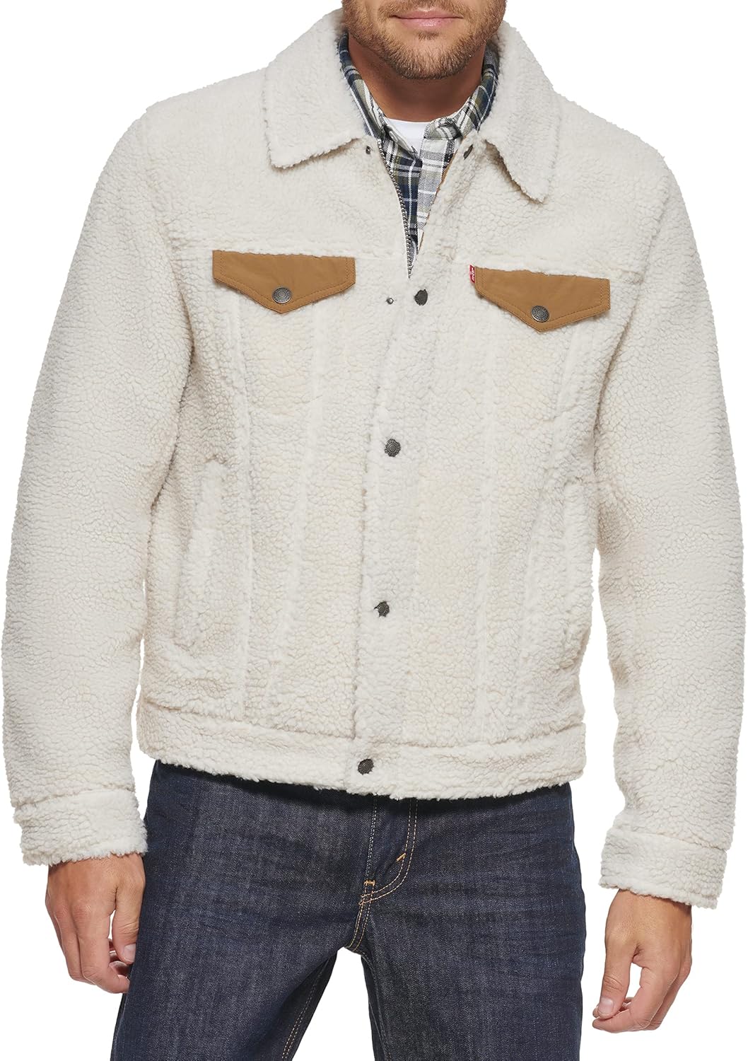 Levi's Men's Sherpa Lined Trucker Jacket for Everyday Style