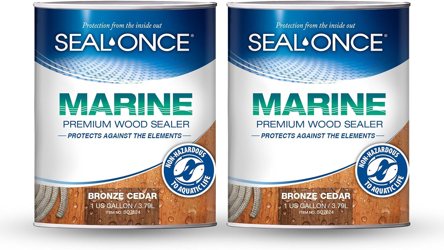 SEAL-ONCE Marine Ready Mix Wood Sealer for Ultimate Protection