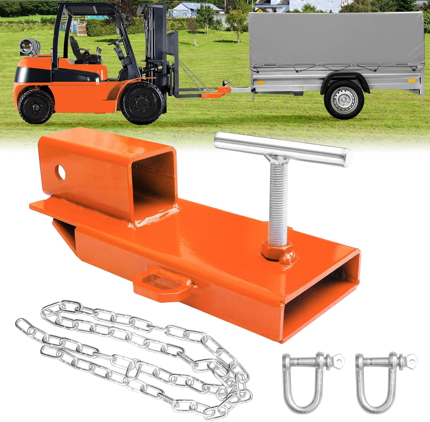 Forklift Ball Hitch Attachment for Heavy-Duty Towing Needs