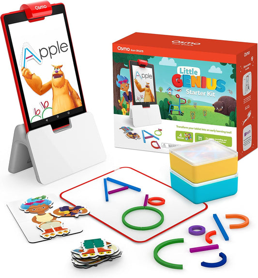 Osmo-Little Genius Starter Kit for Fire Tablet - Fun Learning Toy