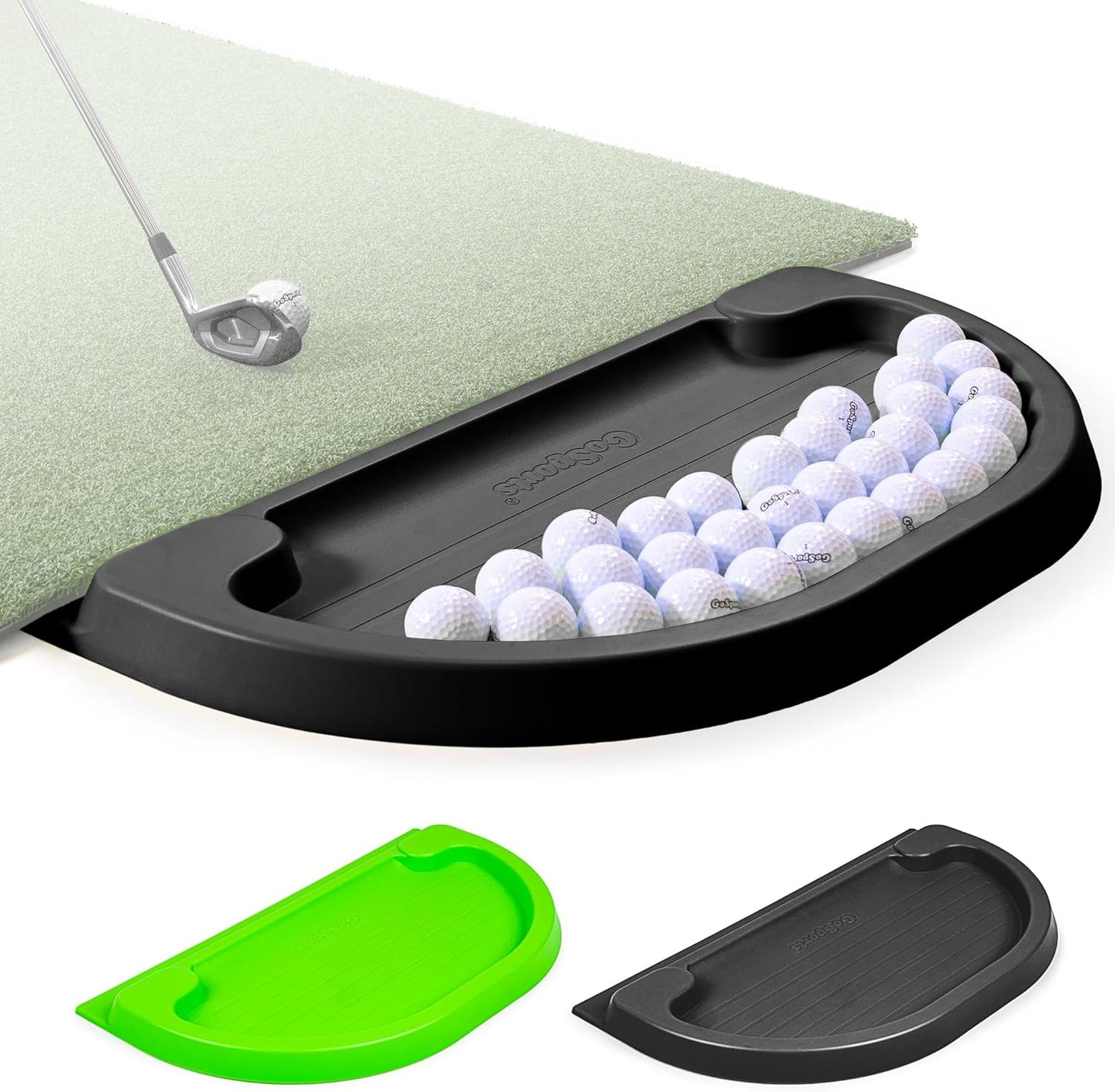 GoSports All-Weather Golf Ball Tray: Holds 70 Balls!
