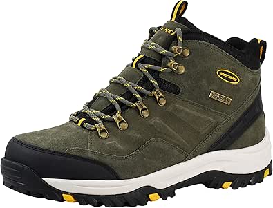 Skechers Men's Relment-Pelmo Hiking Boot for Outdoor Adventures