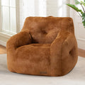 Hobestluk Bean Bag Chair for Adults - Cozy Foam Filled Sofa