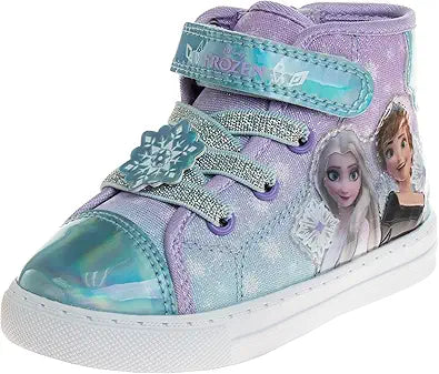 Minnie Mouse Frozen Anna Elsa Encanto Girls High Top Sneakers