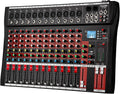 12 Channel Mixer Audio Console CT-120S - Thin 12-Input DJ Mixer
