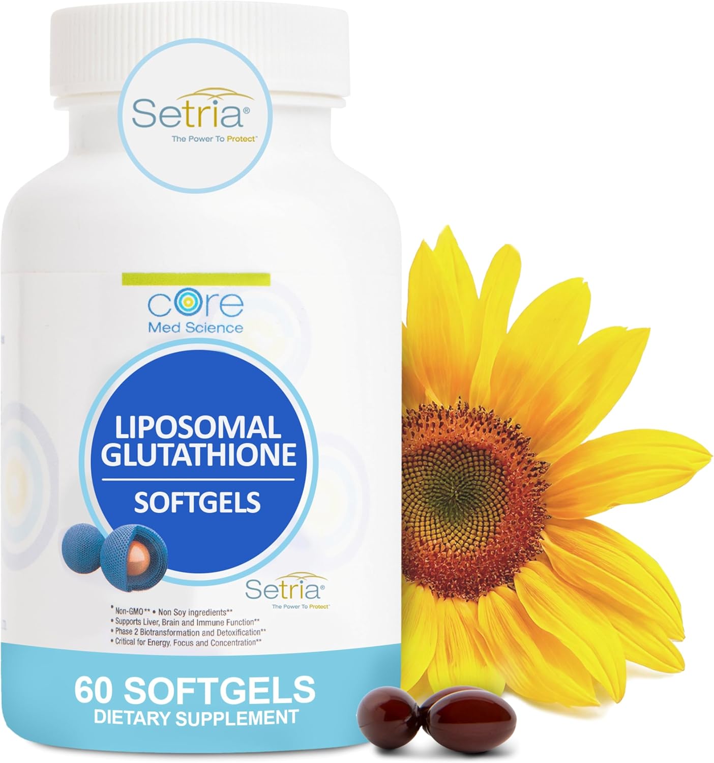 Liposomal Glutathione Supplement for Energy and Skin Health