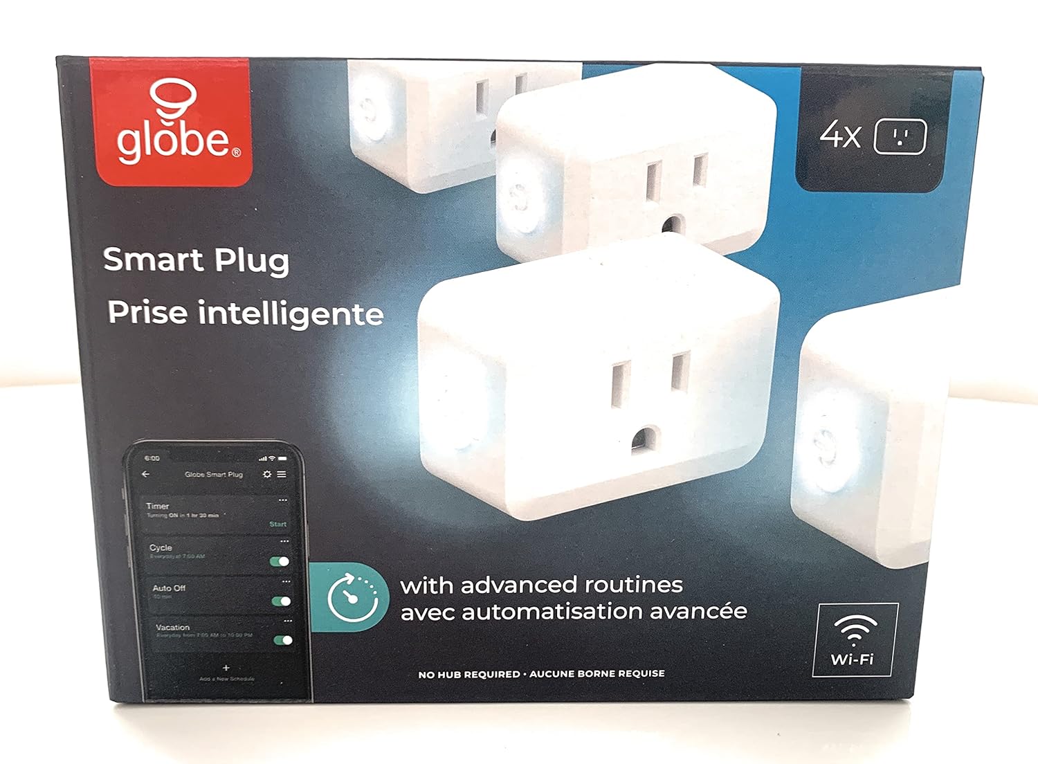Plug Connect Control Voice Activated Smart Plug 4-Pack by Globe Electric – GearMustHave